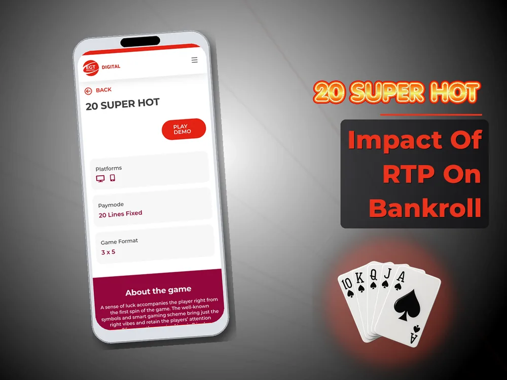 20 Super hot - Impact Of RTP On Bankroll