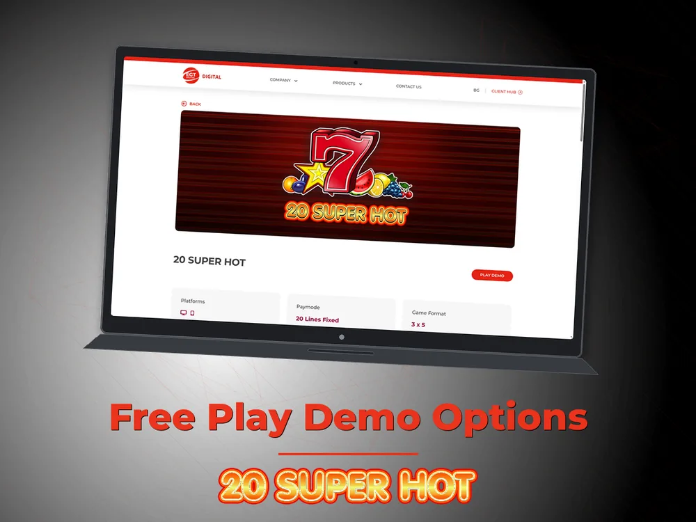 20 Super hot - Free Play Demo Options