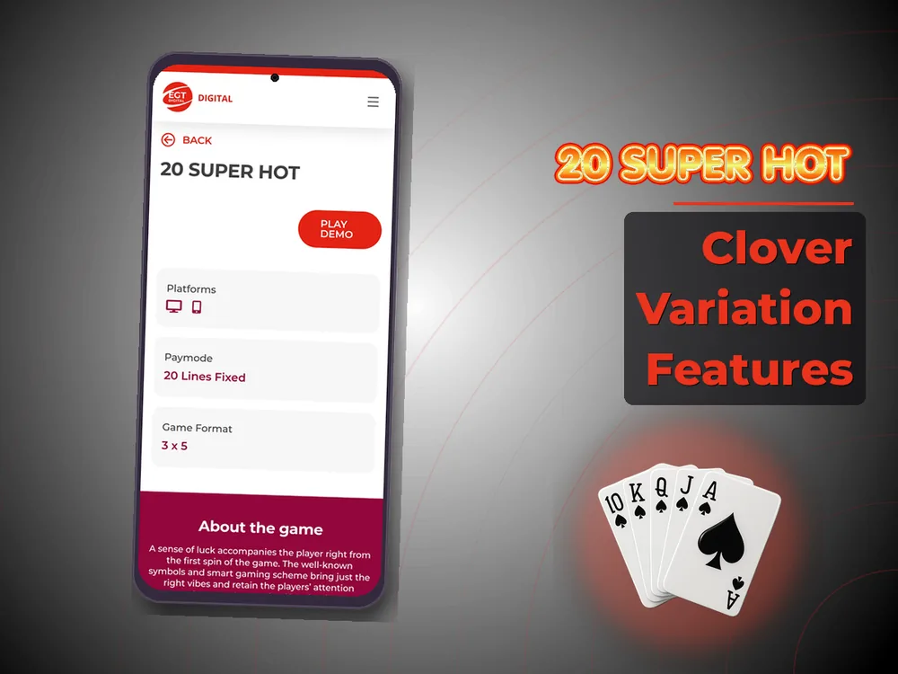 20 Super hot - Clover Variation Features