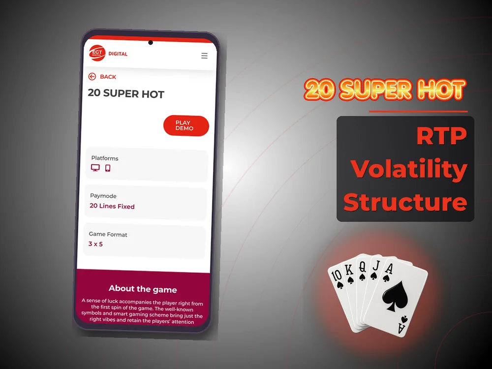 20 Super hot - RTP Volatility Structure