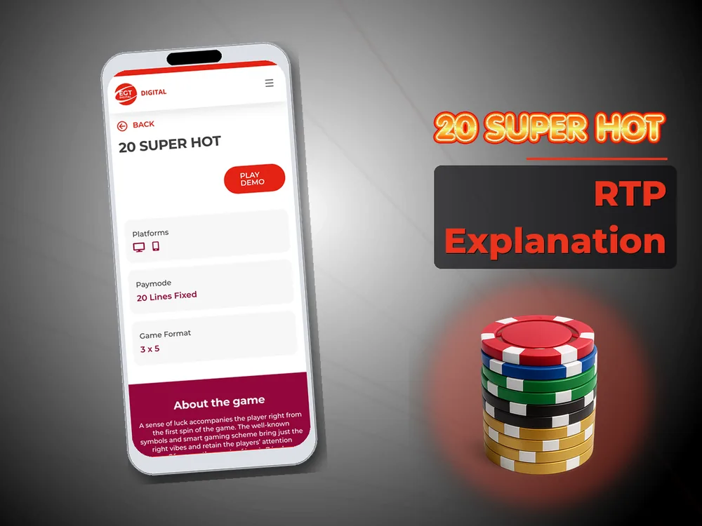 20 Super hot - RTP Explanation