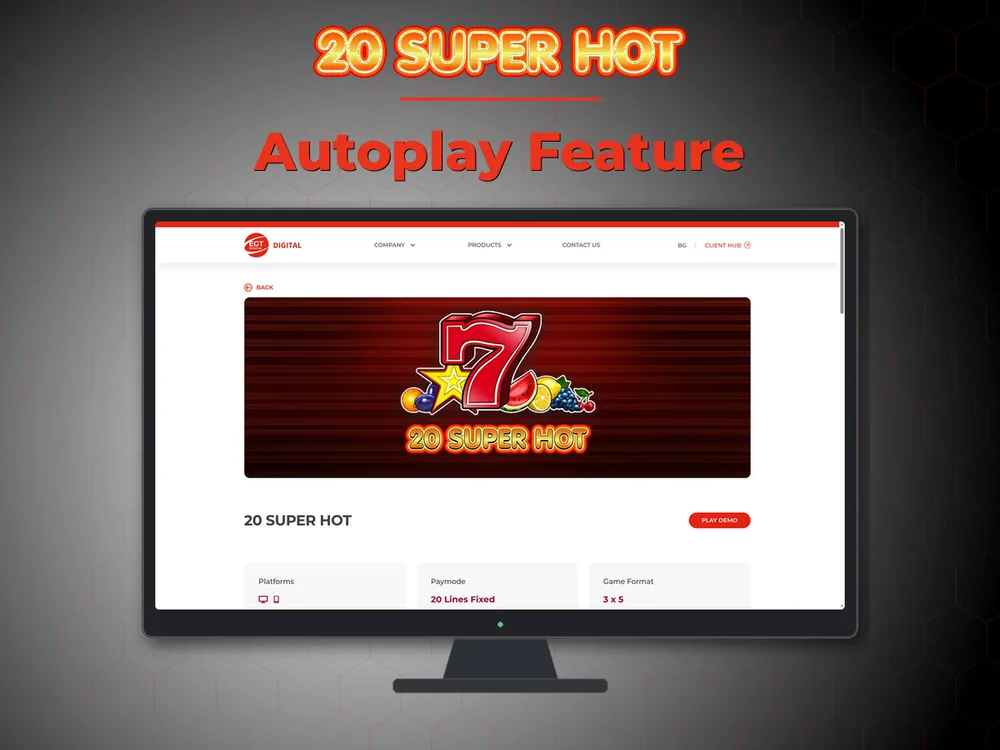 20 Super hot - Autoplay Feature